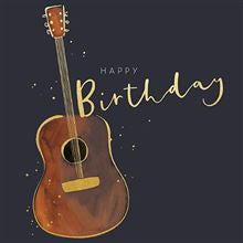 Paperlink Vanilla ‘Guitar’ Birthday Card