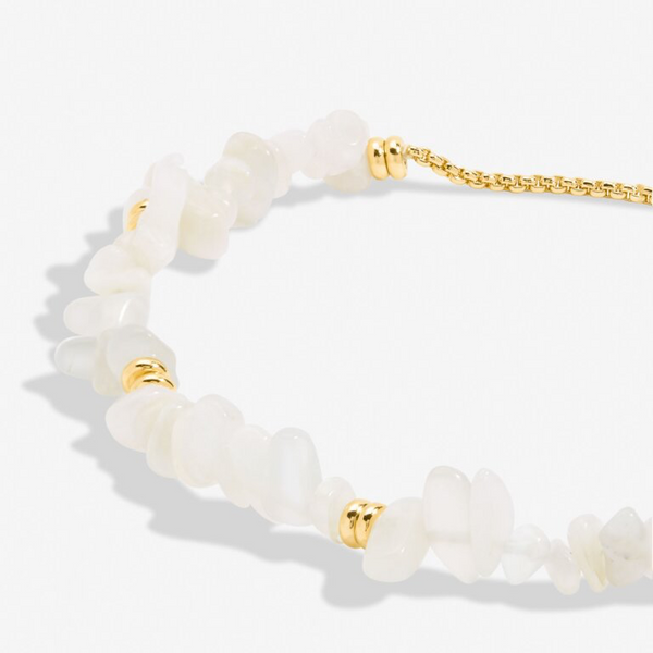 Manifestones White Jade  Bracelet