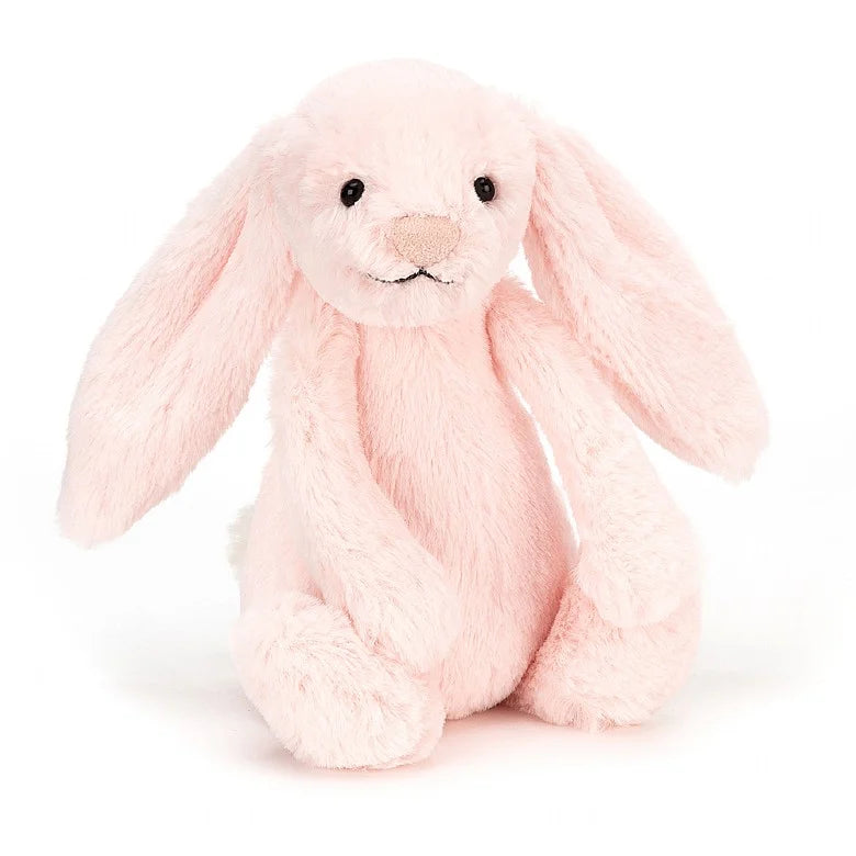 Bashful Pink Bunny Rattle – Love & Best Wishes