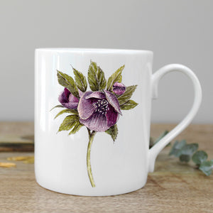 Hellebore Mug in a Gift Box