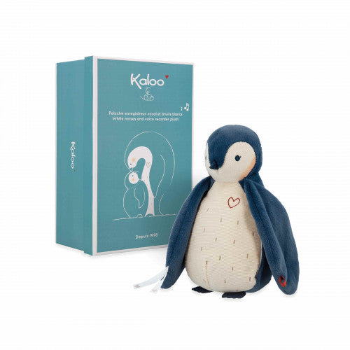 White Noises Penguin Voice Recorder Plush